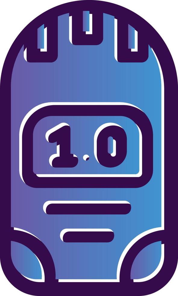 Dosimeter Vector Icon Design