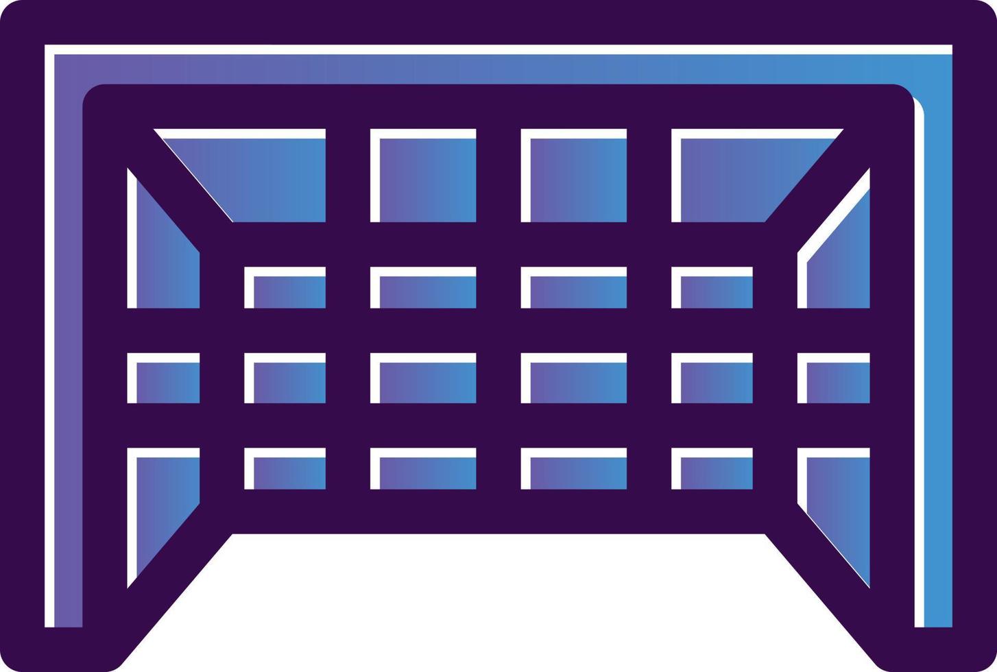 Goal Post Vector Icon Design