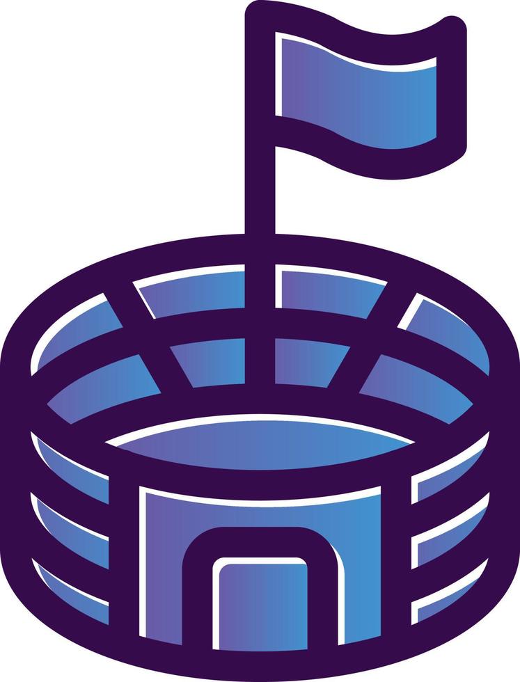 Stadium Vector Icon Design