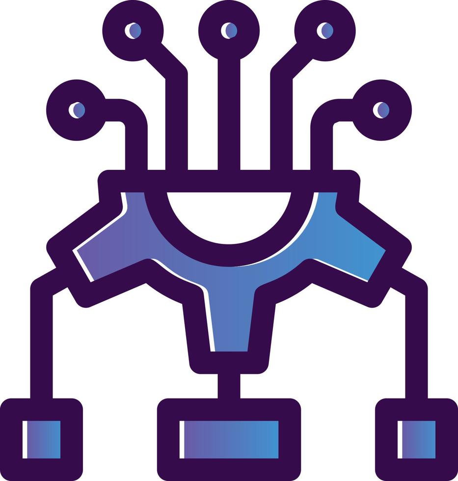 Automated Solutions Vector Icon Design