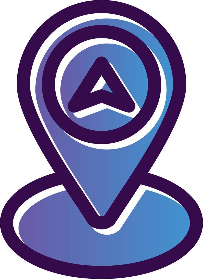 diseño de icono de vector gps