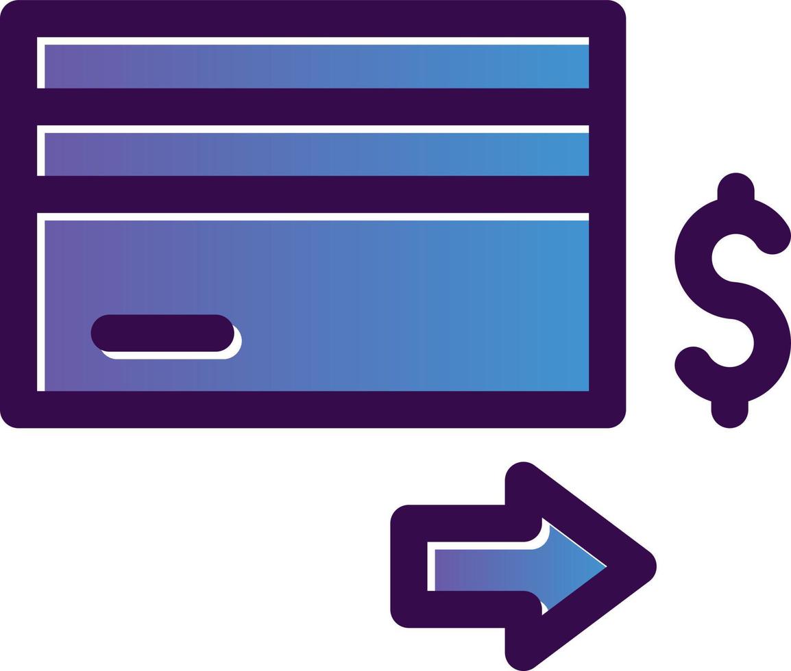 Credit Card Payment Vector Icon Design
