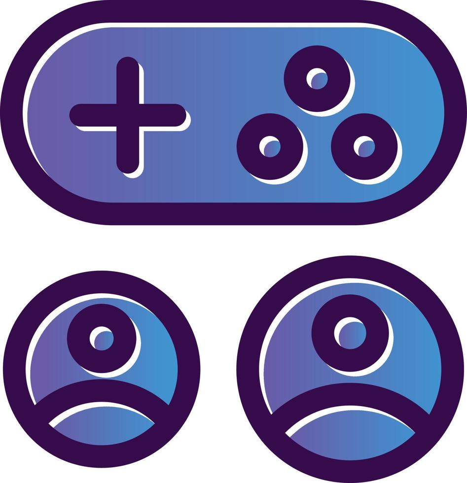 Game Viewers Vector Icon Design