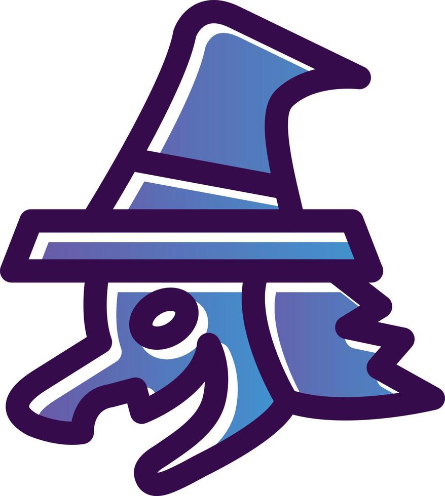 Witch Vector Icon Design