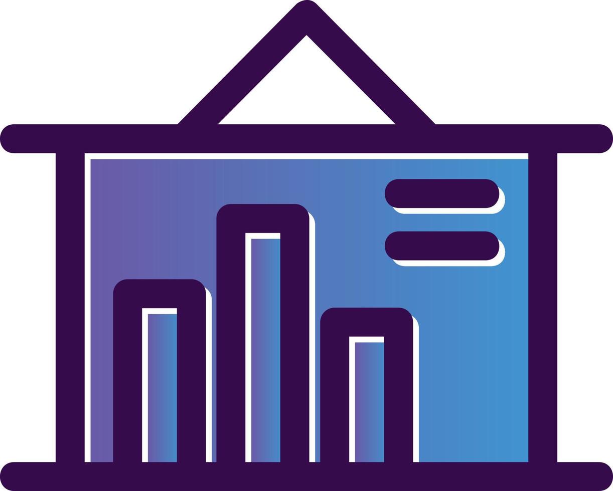 Graphical Representation Vector Icon Design