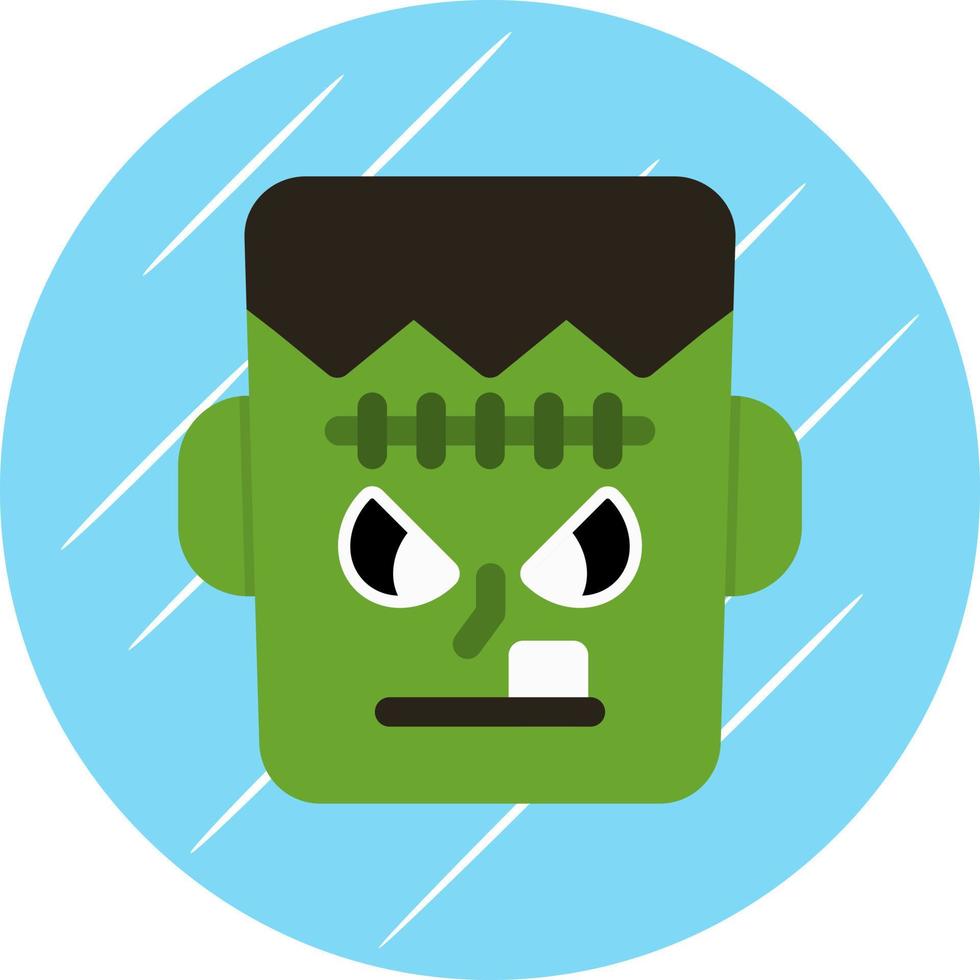 diseño de icono de vector de frankenstein