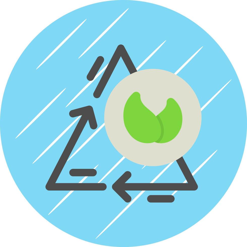 Zero Emission Vector Icon Design