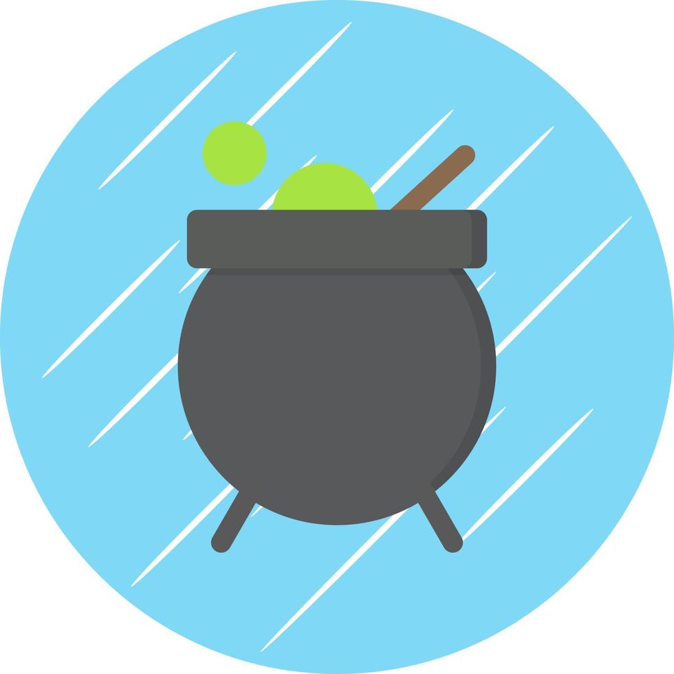 Cauldron Vector Icon Design