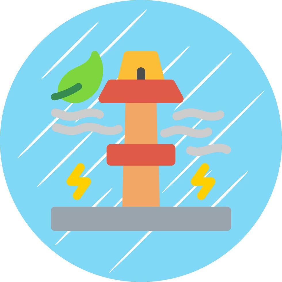 Wave Power Vector Icon Design