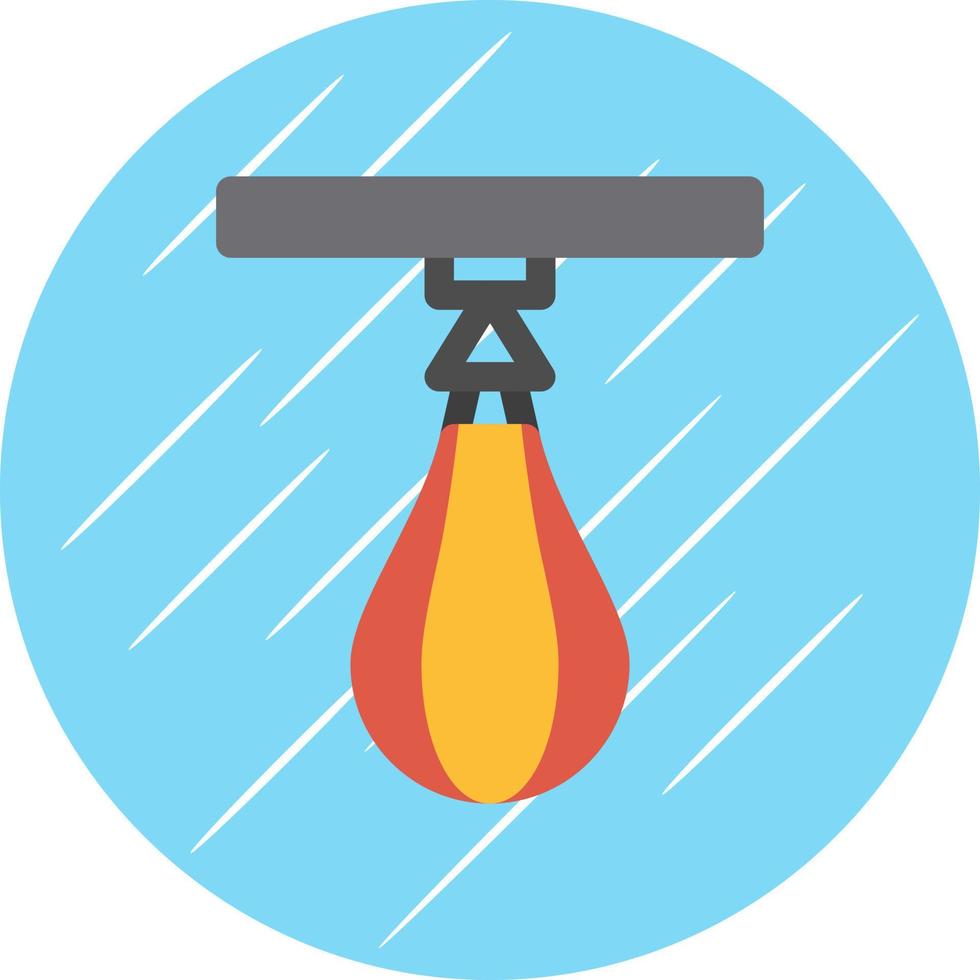 Punching Ball Vector Icon Design