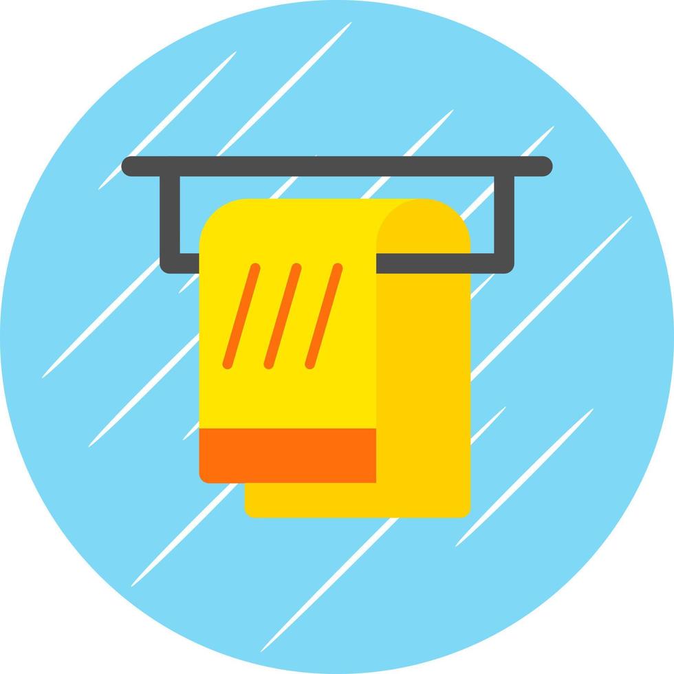 Towel Vector Icon Design