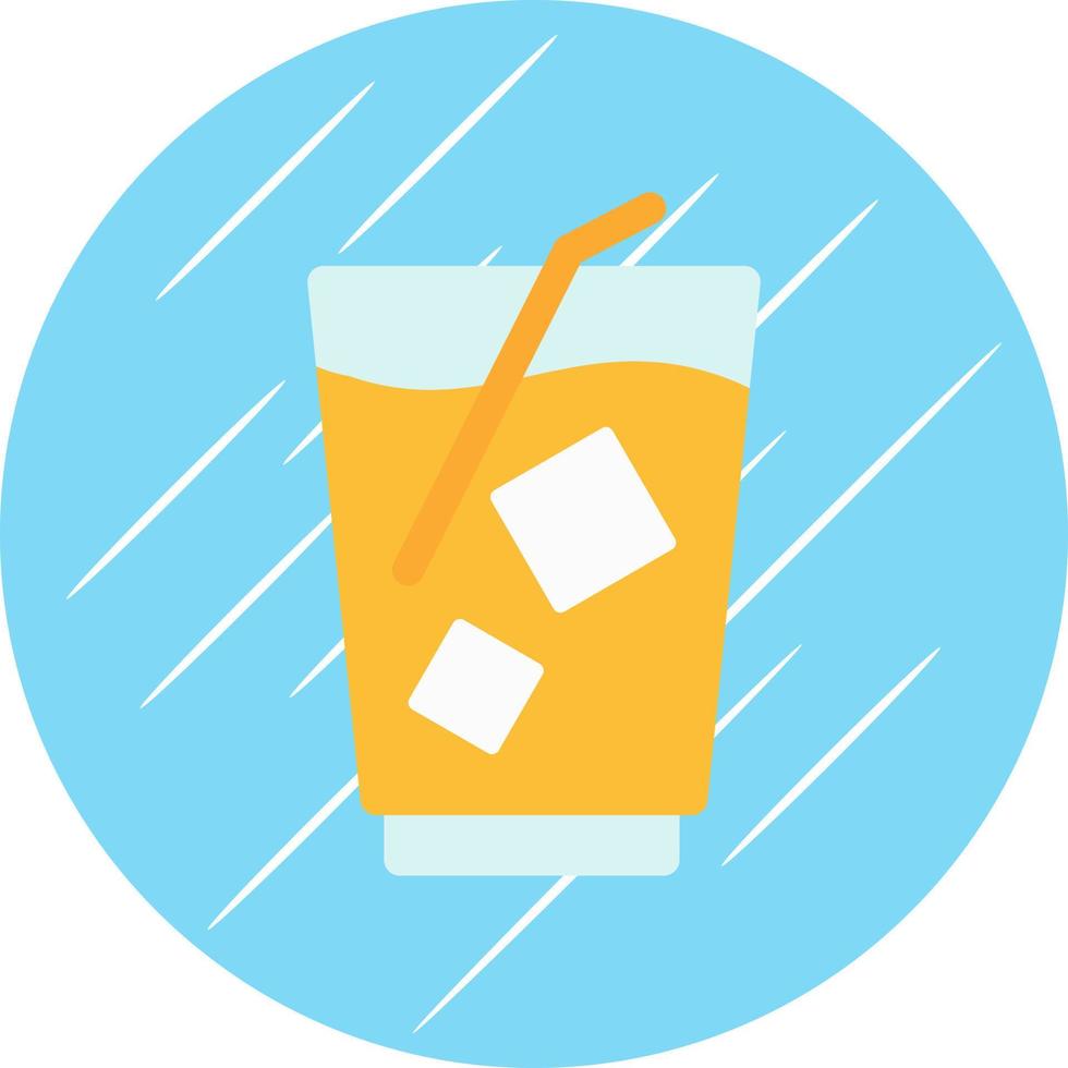 Milkshake Vector Icon Design