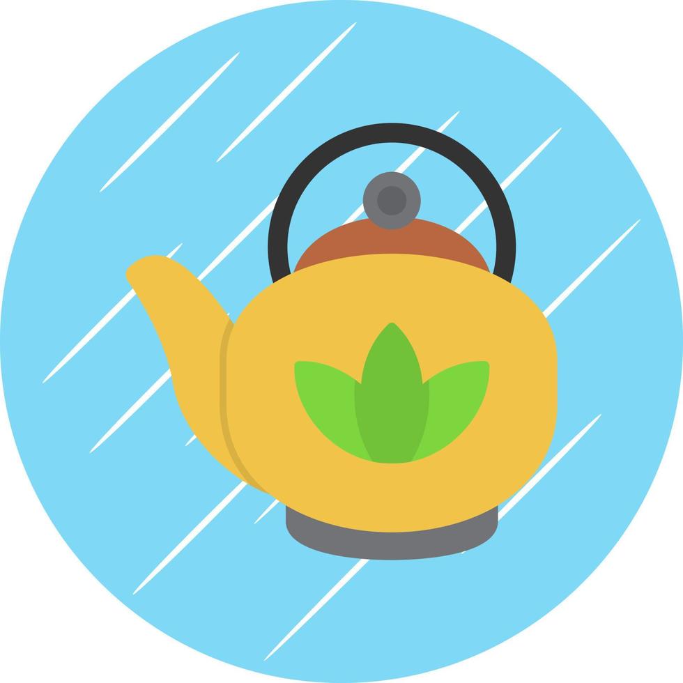 Teapot Vector Icon Design