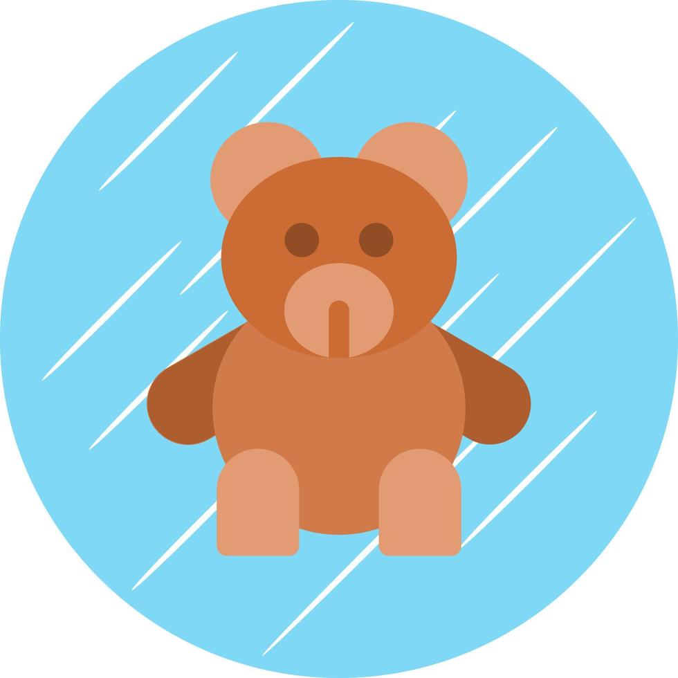 diseño de icono de vector de peluche