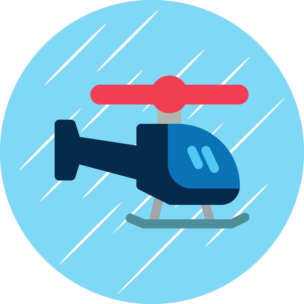 diseño de icono de vector de helicóptero