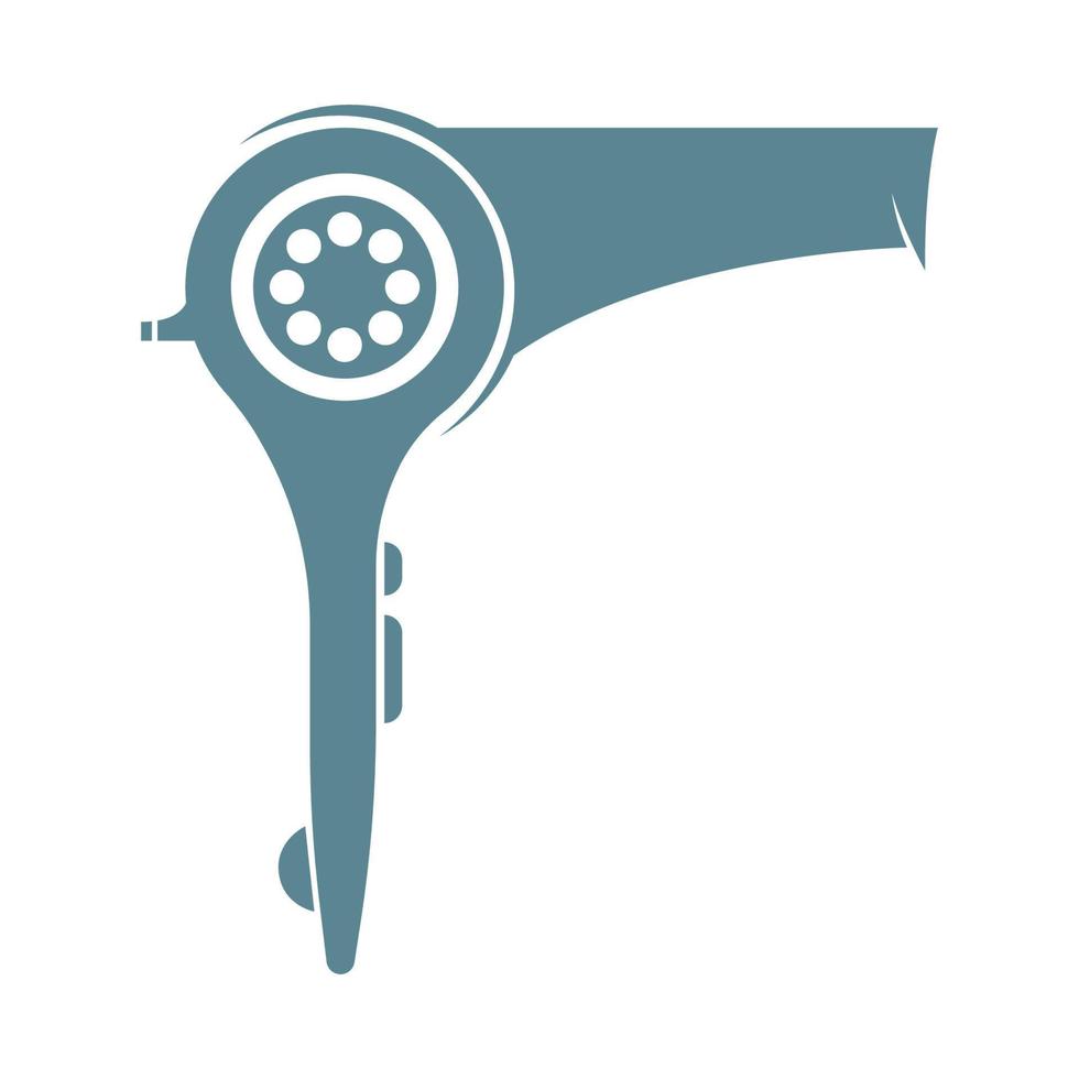 Hair dryer icon design vector