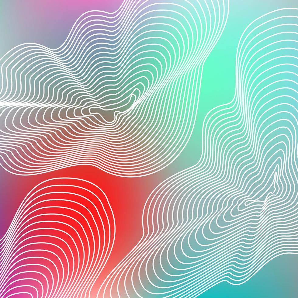 Future morphing lines set. Abstract vector backgrounds set with guilloche.