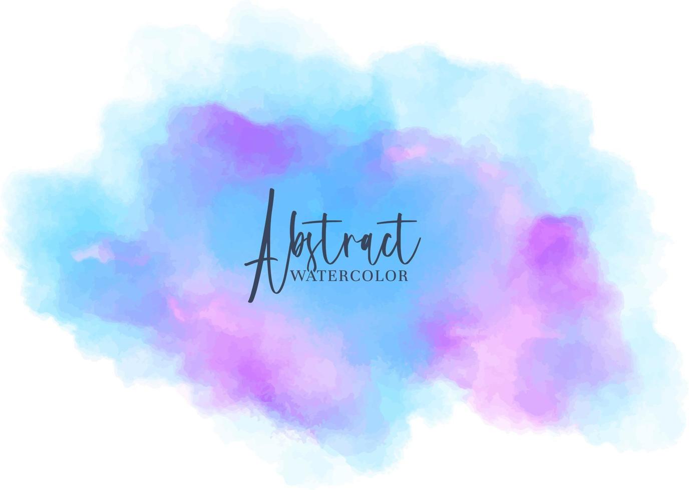 Bright colors abstract watercolor wash texture vector