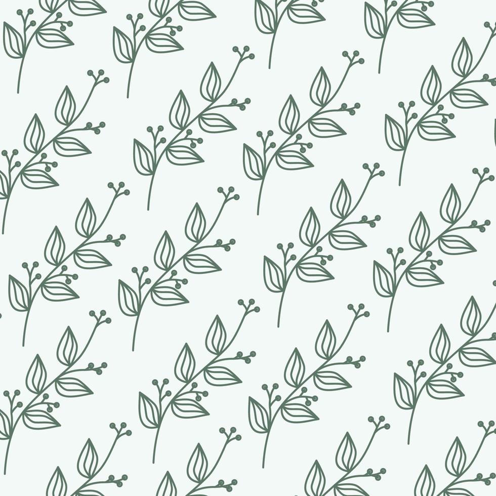 Aesthetic neatly arranged leaf vector background