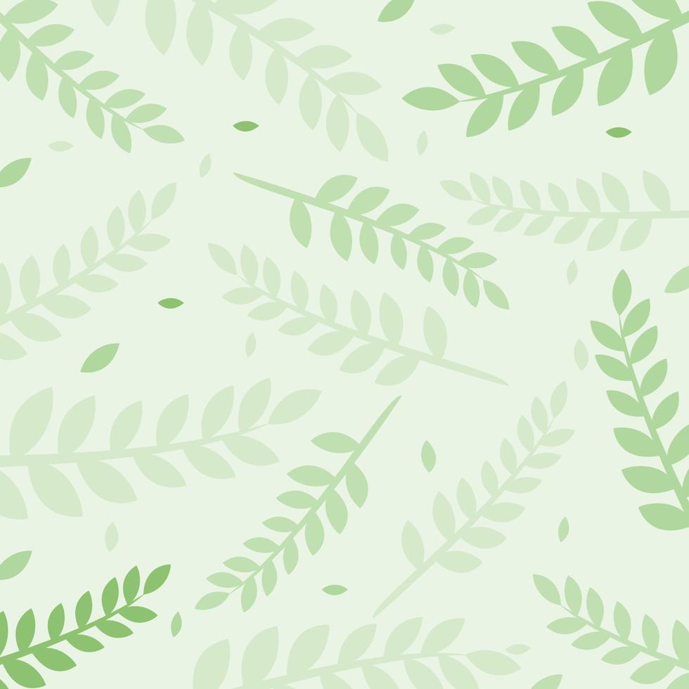 Fresh leaf vector background