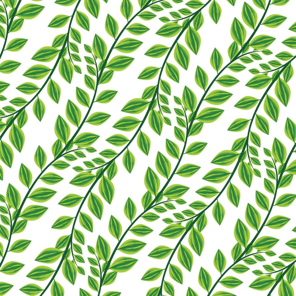 Leaf art vector illustration