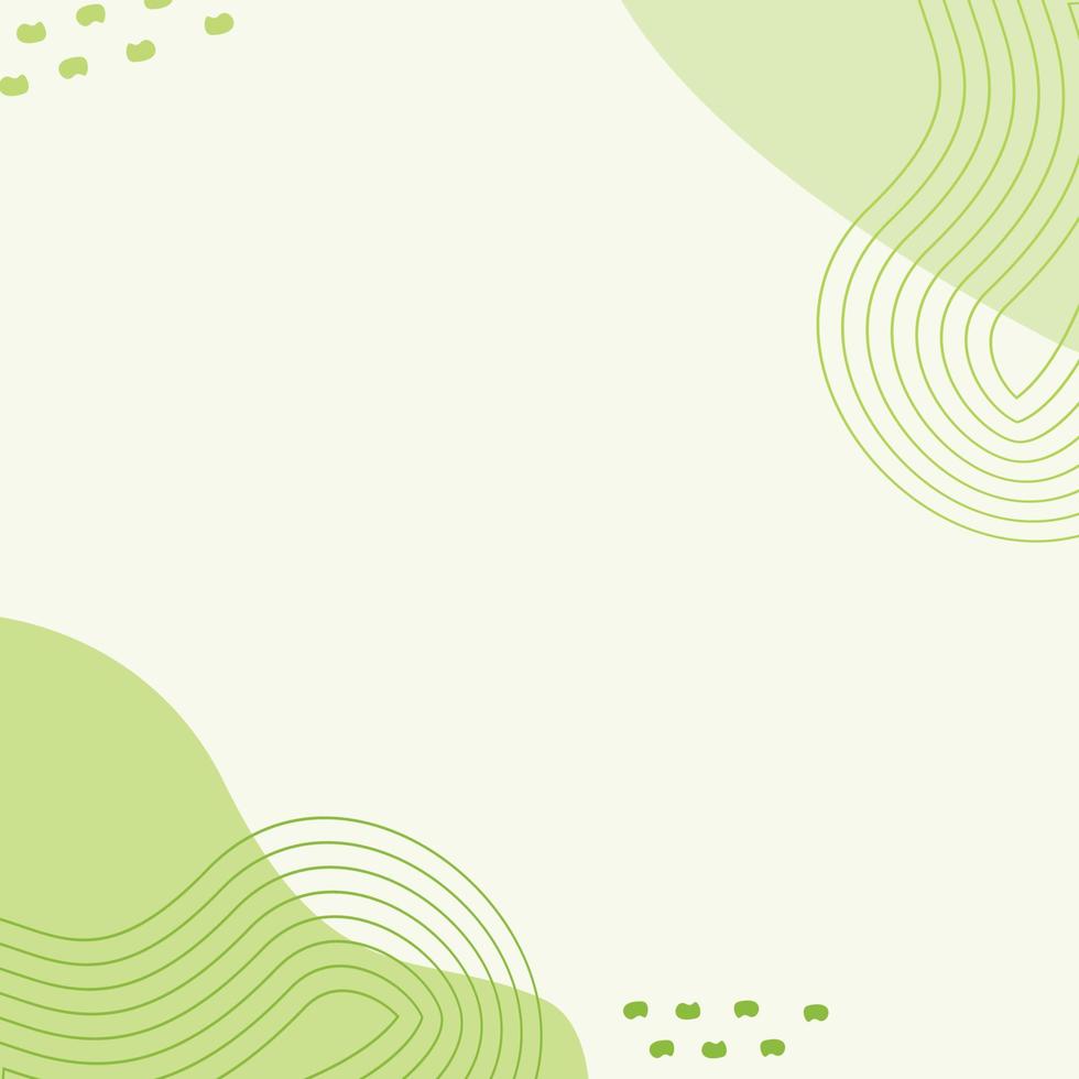 Aesthetic pattern mint green color background vector