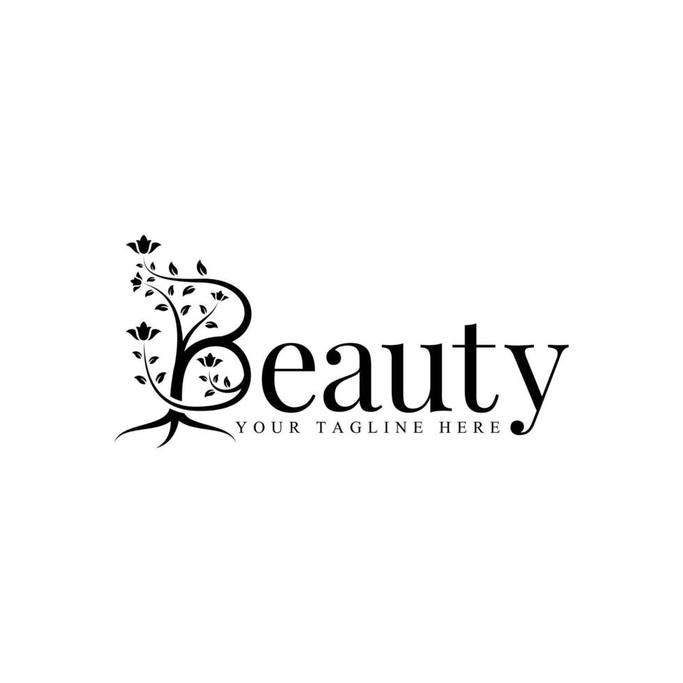 Creative Beauty Logo Vector Illustration For Beauty Spa, Salon And Business.