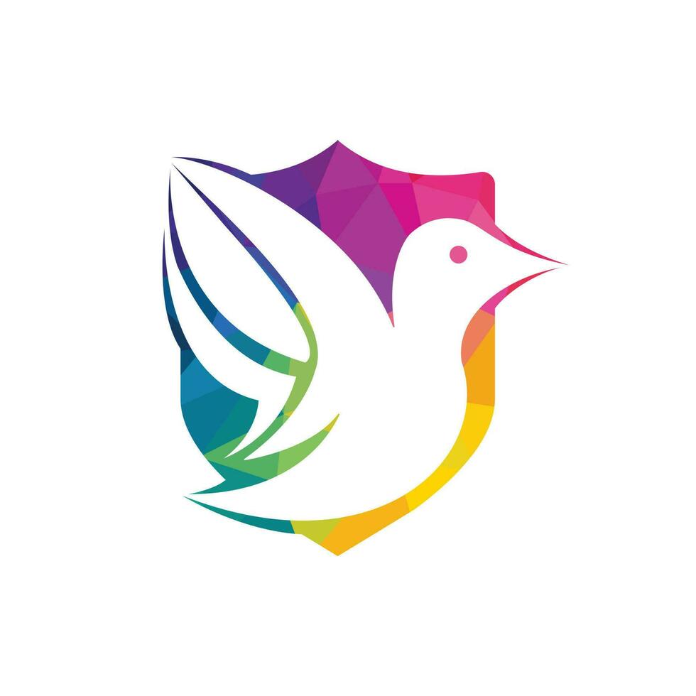 diseño de logotipo de vector de pájaro. plantilla de diseño de logotipo de vector de pájaro creativo.