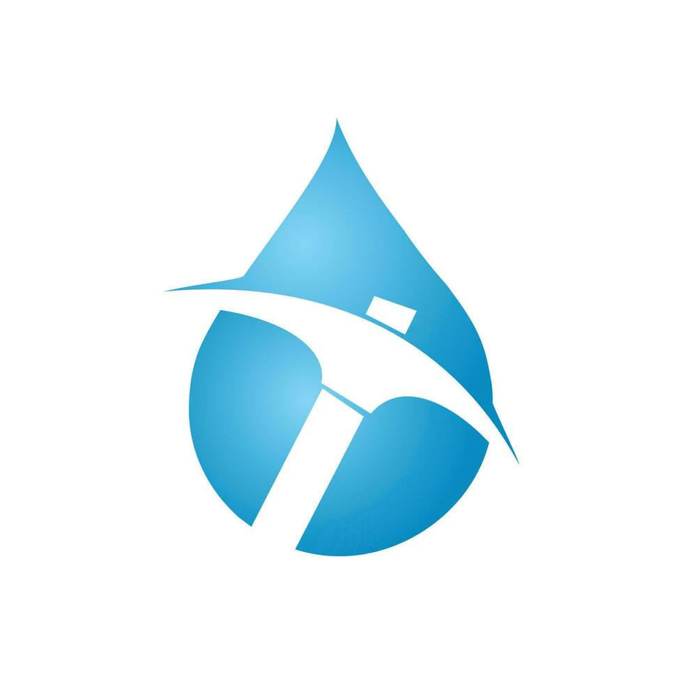 Mining Engineering Solution Logo Design. Oil drop, mine tool vector logo design.