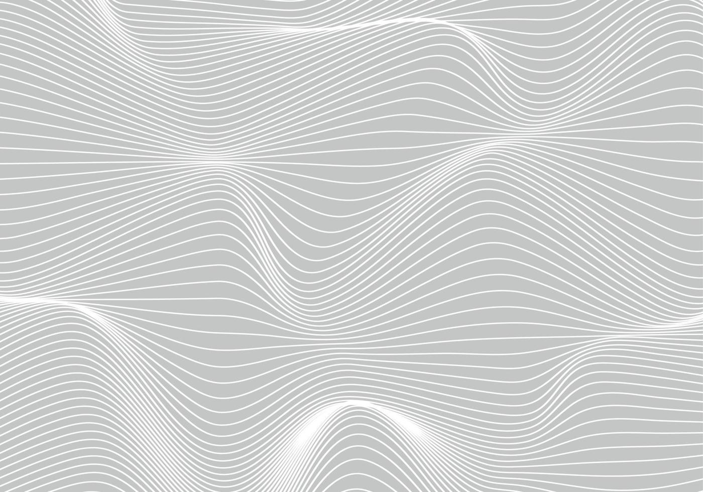 Abstract warped Diagonal Striped Background. Vector curved twisted slanting, waved lines pattern. Brand new style for your business design