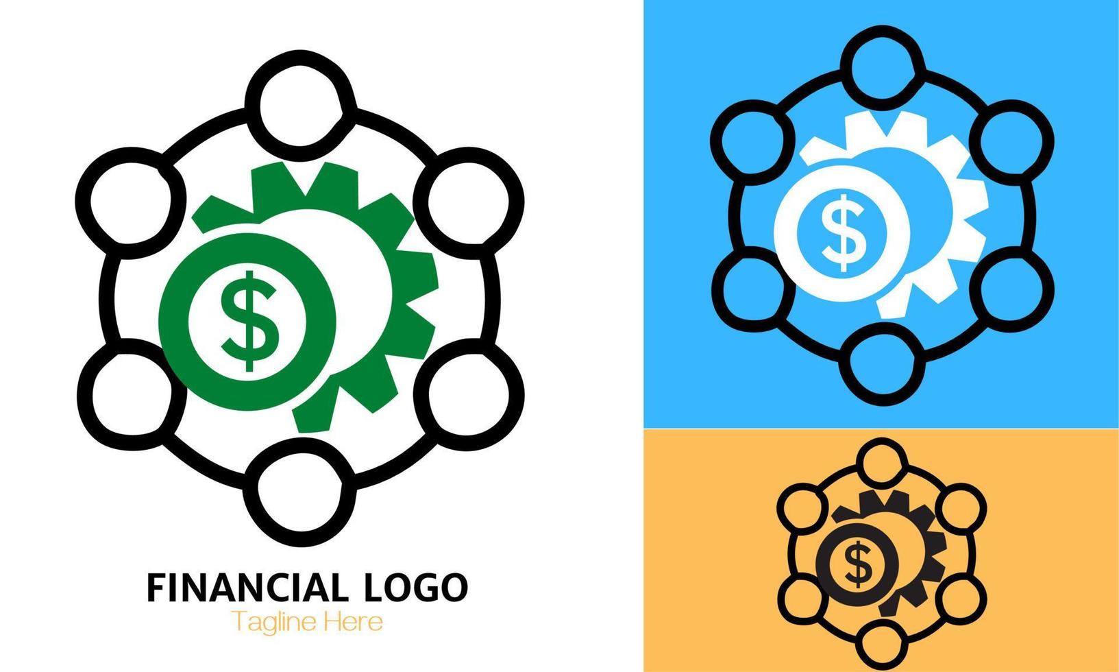 Corporate logo vector design illustration