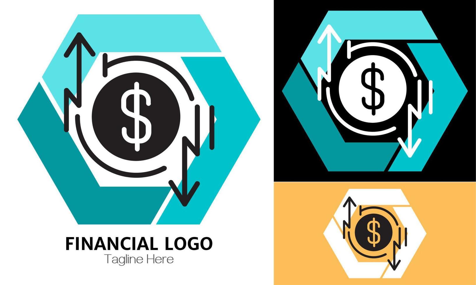 Income logo vector design illustration