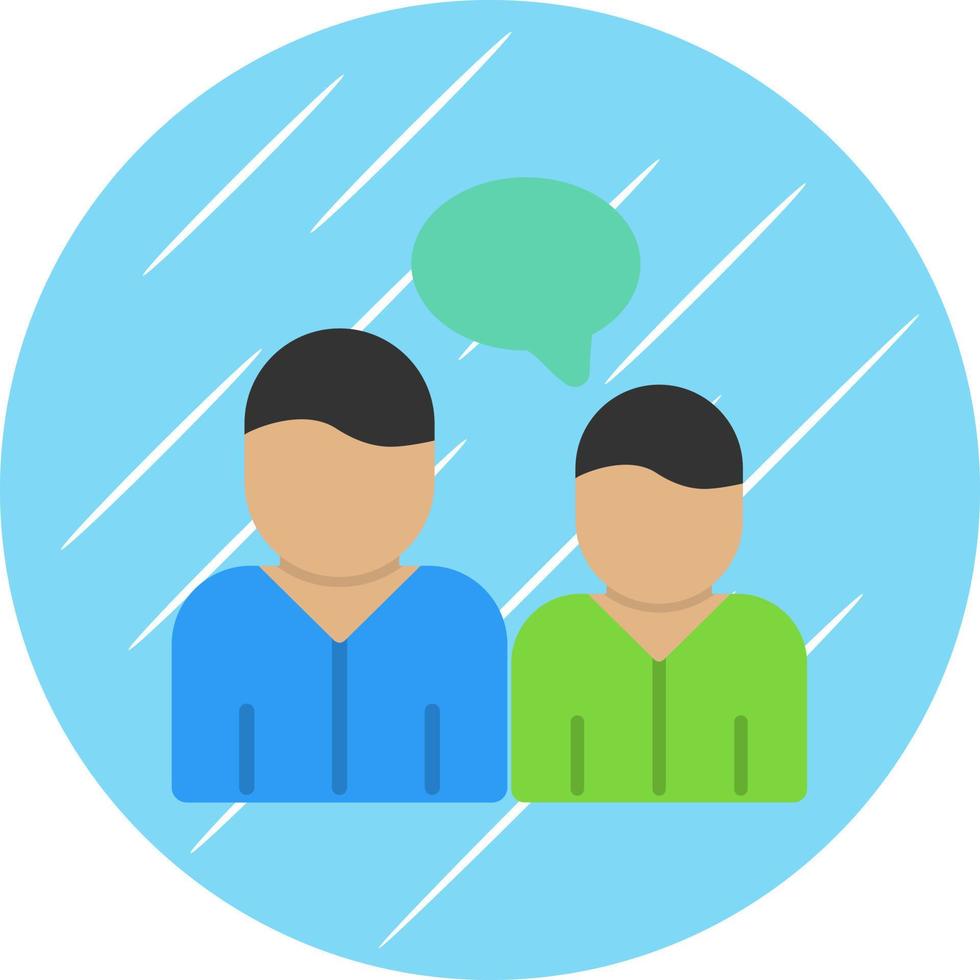 Talk Vector Icon Design