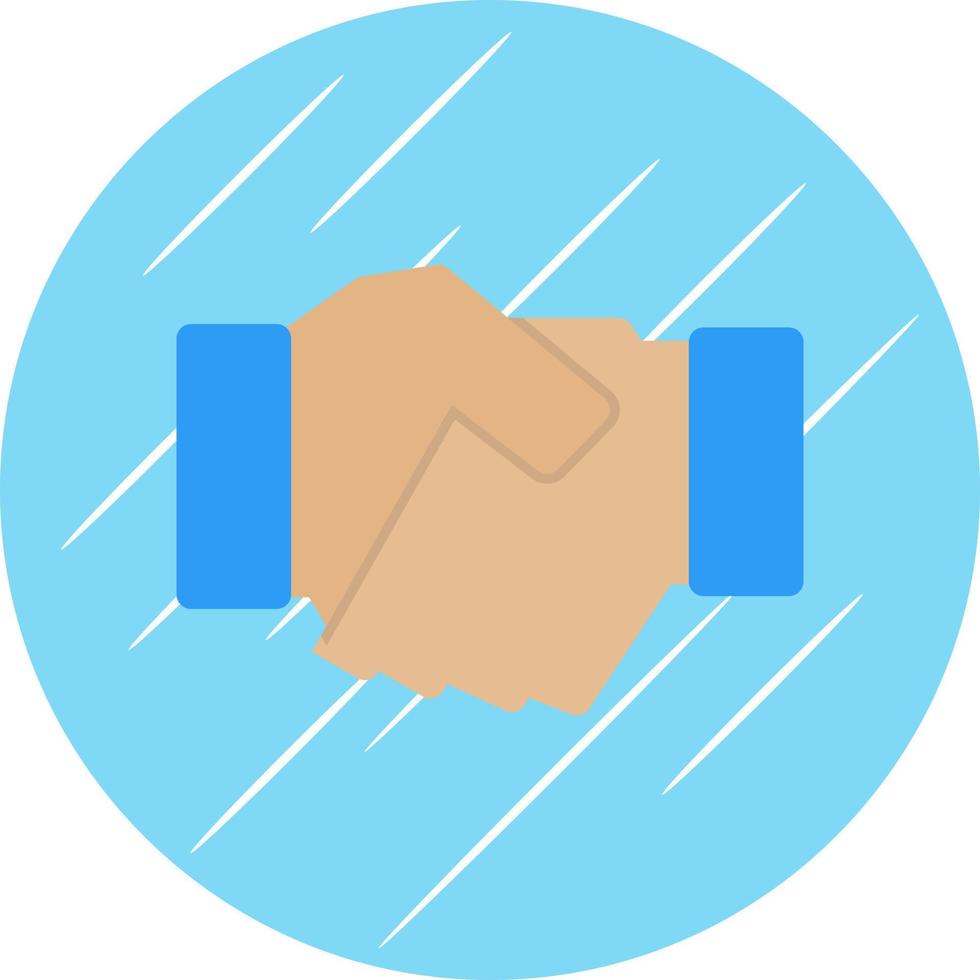 Game Handshake Vector Icon Design