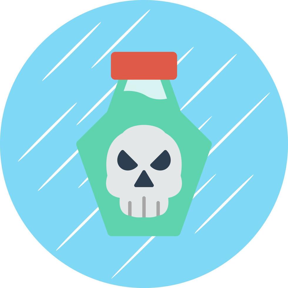 Poison Vector Icon Design