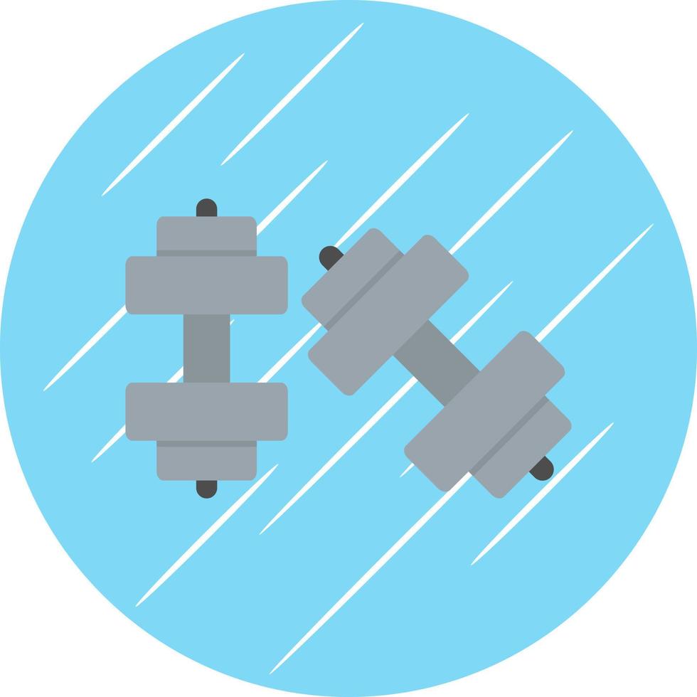 Dumbells Vector Icon Design