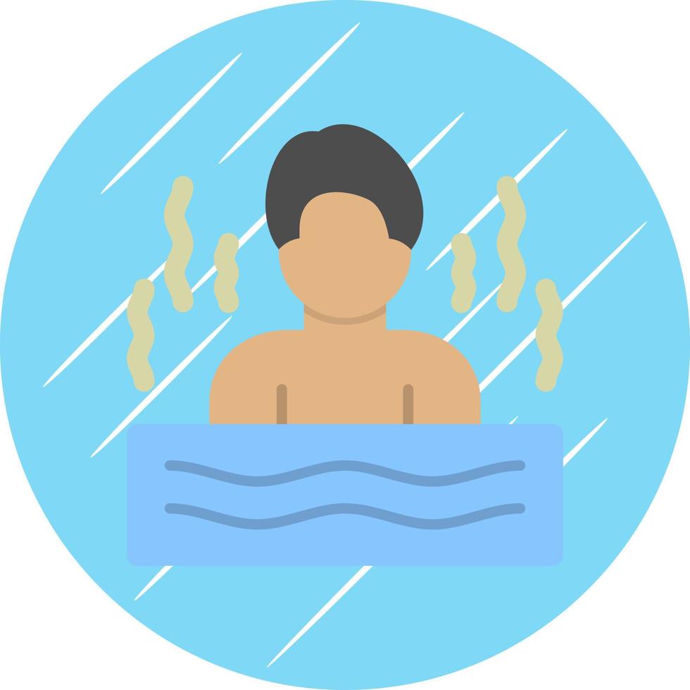 diseño de icono de vector de sauna