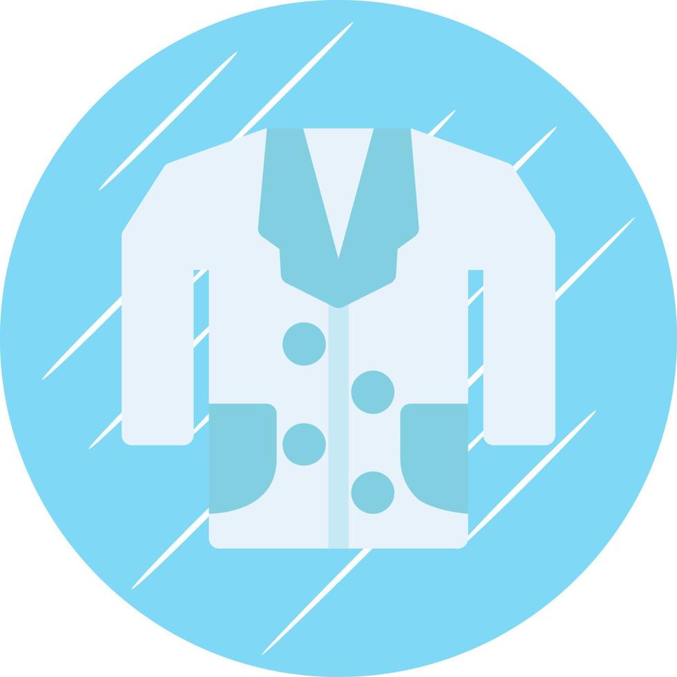 diseño de icono de vector de abrigo médico