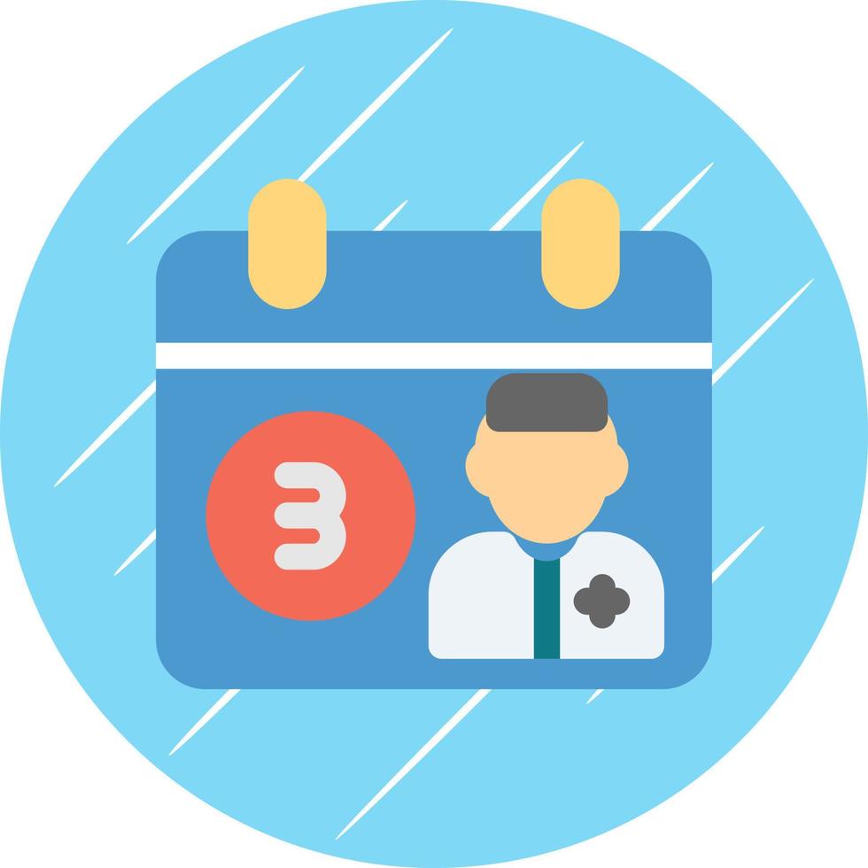 Doctor Visit Day Vector Icon Design
