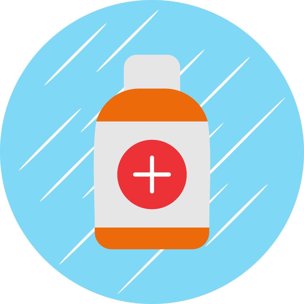 Ointment Bottle Vector Icon Design