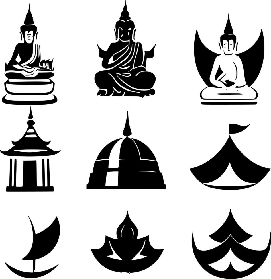 vector illustration of religion icon