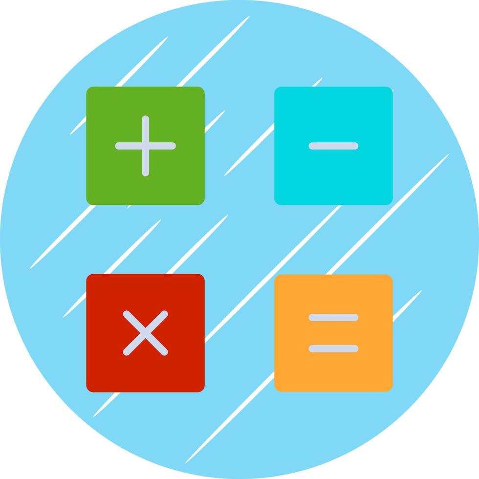 Maths Vector Icon Design