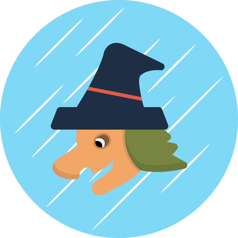 Witch Vector Icon Design