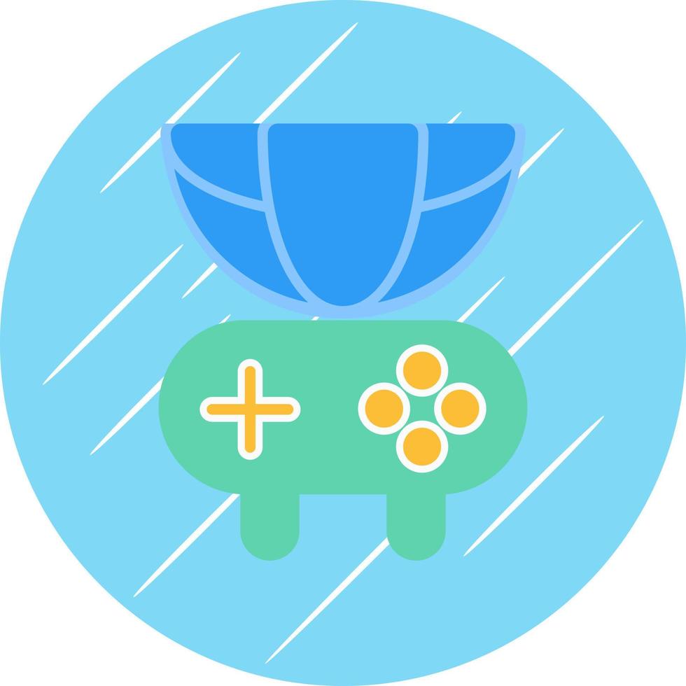 Global Gaming Vector Icon Design
