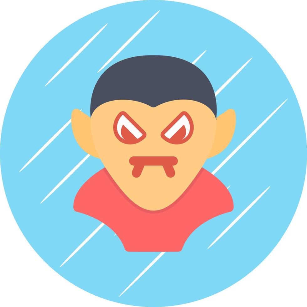 Dracula Vector Icon Design