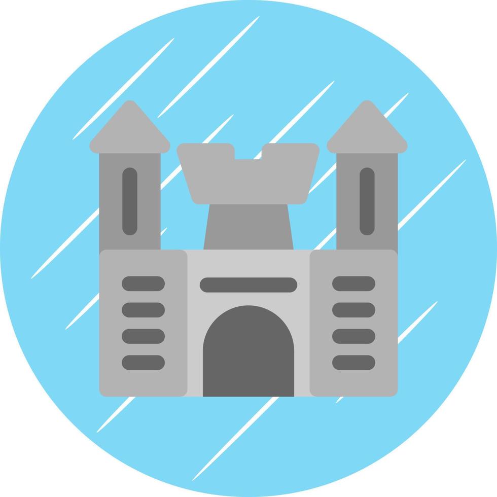 Castle Toy Vector Icon Design