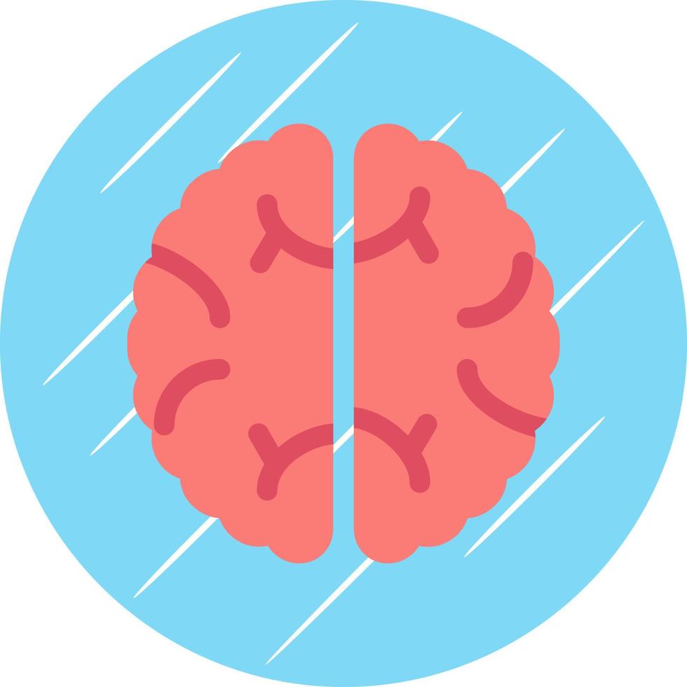 diseño de icono de vector de cerebro