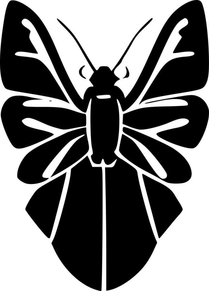 vector illustration of insect shape