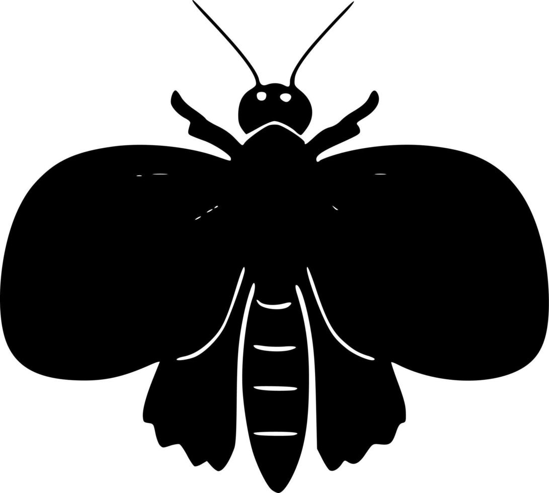 vector illustration of insect shape
