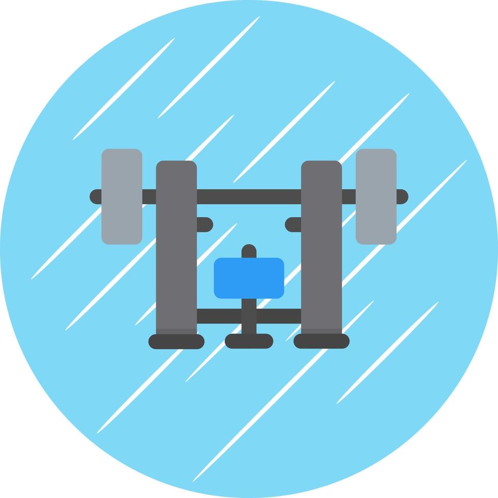 Weight Bar Vector Icon Design